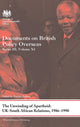 Book cover of: Unwinding of Apartheid: UK-South African Relations, 1986-1990. By: Patrick Salmon