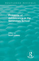 Book cover of: Problems of Adolescence in the Secondary School. By: Geoff Lindsay