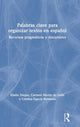 Book cover of: Palabras clave para organizar textos en espanol. By: Eladio Duque