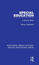 Book cover of: Special Education. By: Manny Sternlicht