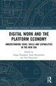 Book cover of: Digital Work and the Platform Economy. By: Seppo Poutanen