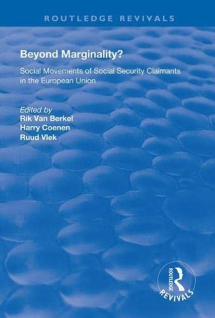 Book cover of: Beyond Marginality?. By: Rik van Berkel
