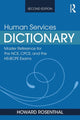 Book cover of: Human Services Dictionary. By: Howard Rosenthal