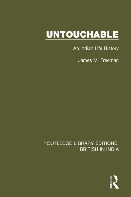Book cover of: Untouchable. By: James M. Freeman