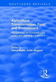 Book cover of: Agricultural Transformation, Food and Environment