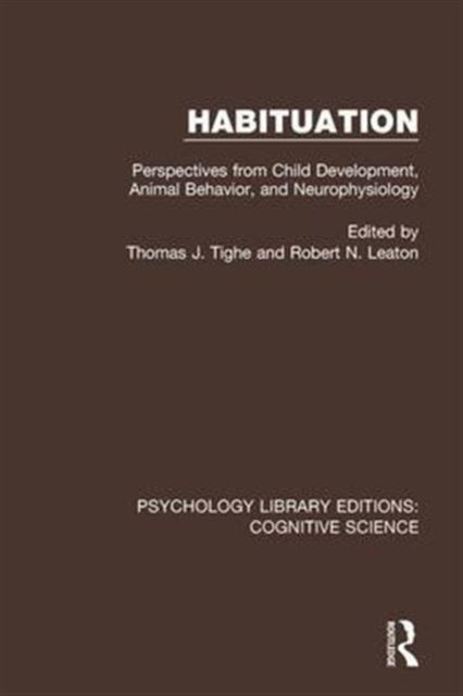 Book cover of: Habituation. By: Thomas J. Tighe