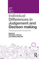 Book cover of: Individual Differences in Judgement and Decision-Making. By: Maggie Toplak