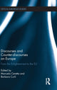 Book cover of: Discourses and Counter-discourses on Europe. By: Manuela Ceretta