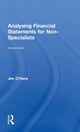 Book cover of: Analysing Financial Statements for Non-Specialists. By: Jim O'Hare