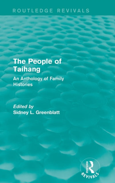 Book cover of: People of Taihang. By: Sidney L. Greenblatt