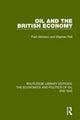 Book cover of: Oil and the British Economy. By: Stephen Hall