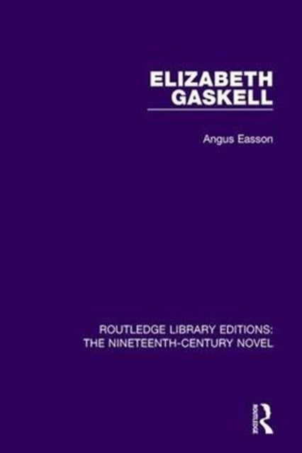 Book cover of: Elizabeth Gaskell. By: Angus Easson