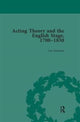 Book cover of: Acting Theory and the English Stage, 1700-1830 Volume 3. By: Lisa Zunshine