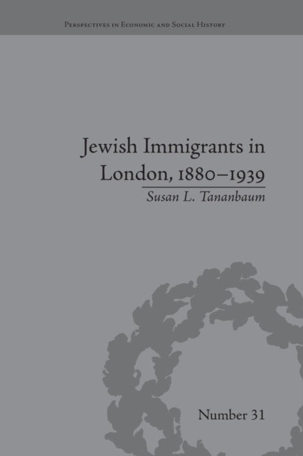 Book cover of: Jewish Immigrants in London, 1880–1939. By: Susan L. Tananbaum