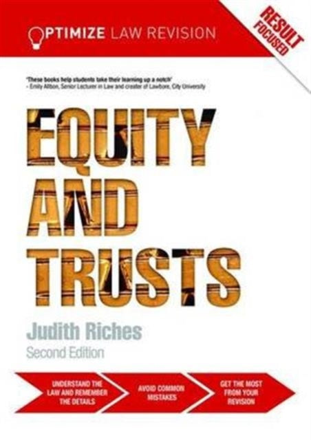 Book cover of: Optimize Equity and Trusts. By: Judith Riches
