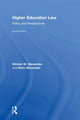 Book cover of: Higher Education Law. By: Klinton Alexander