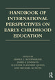 Book cover of: Handbook of International Perspectives on Early Childhood Education. By: James E. Johnson