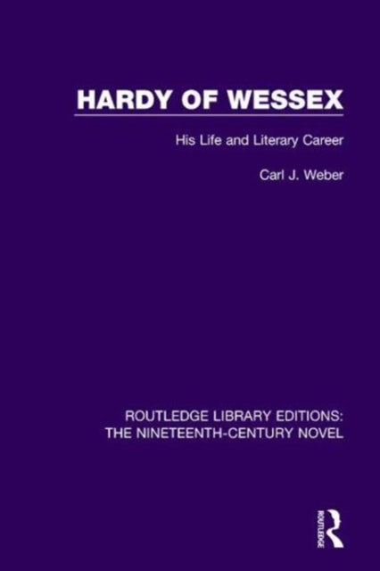 Book cover of: Hardy of Wessex. By: Carl J. Weber