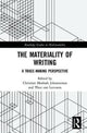 Book cover of: Materiality of Writing. By: Christian Mosbaek Johannessen