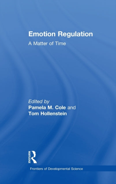 Book cover of: Emotion Regulation. By: Pamela M. Cole