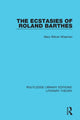 Book cover of: Ecstasies of Roland Barthes. By: Mary Bittner Wiseman