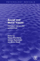 Book cover of: Social and Moral Values. By: Nancy Eisenberg