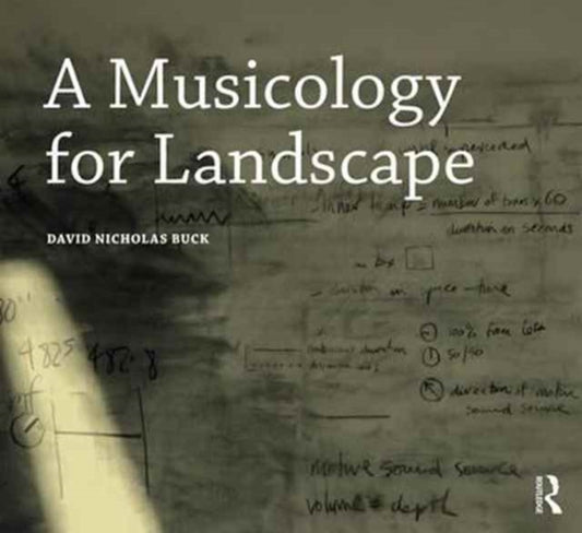 Book cover of: Musicology for Landscape. By: David N. Buck