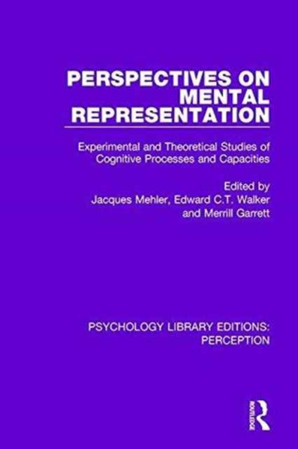 Book cover of: Perspectives on Mental Representation. By: Jacques Mehler