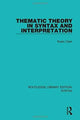 Book cover of: Thematic Theory in Syntax and Interpretation. By: Robin Clark