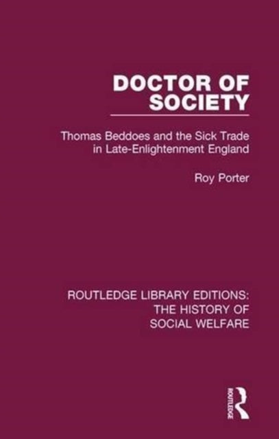 Book cover of: Doctor of Society. By: Roy Porter