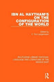 Book cover of: Ibn al-Haytham's On the Configuration of the World. By: Y. Tzvi Langermann