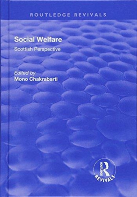 Book cover of: Social Welfare. By: Mono Chakrabarti