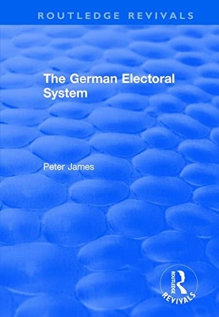 Book cover of: German Electoral System