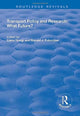 Book cover of: Transport Policy and Research. By: Liana Giorgi