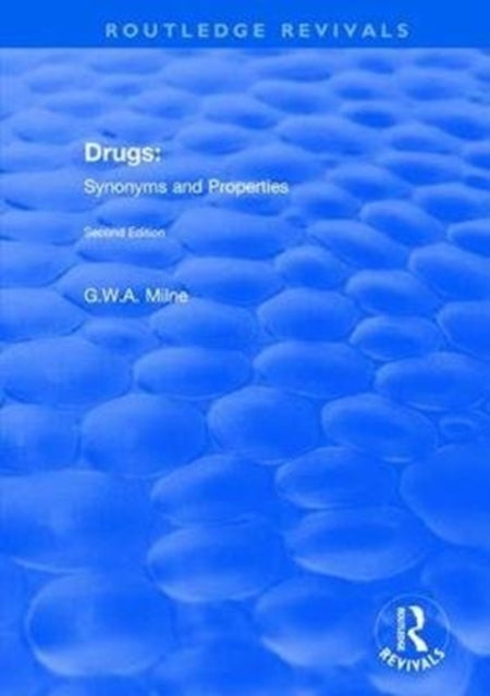 Book cover of: Drugs. By: George W. A. Milne