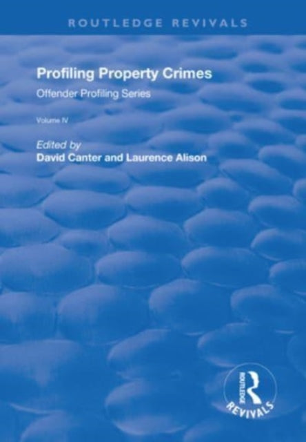 Book cover of: Profiling Property Crimes