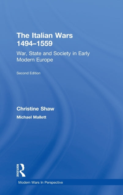Book cover of: Italian Wars 1494-1559. By: Christine Shaw