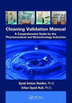 Book cover of: Cleaning Validation Manual. By: Syed Imtiaz Haider