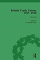 Book cover of: British Trade Unions, 1707–1918, Part I, Volume 3. By: W. Hamish Fraser