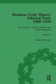 Book cover of: Business Cycle Theory, Part II Volume 6. By: Mauro Boianovsky