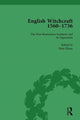 Book cover of: English Witchcraft, 1560-1736, vol 4. By: James Sharpe