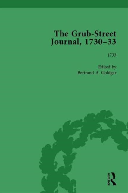 Book cover of: Grub Street Journal, 1730-33 Vol 4. By: Bertrand A. Goldgar