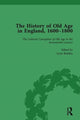 Book cover of: History of Old Age in England, 1600-1800, Part I Vol 1. By: Lynn Botelho