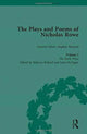Book cover of: Plays and Poems of Nicholas Rowe, Volume I. By: Rebecca Bullard