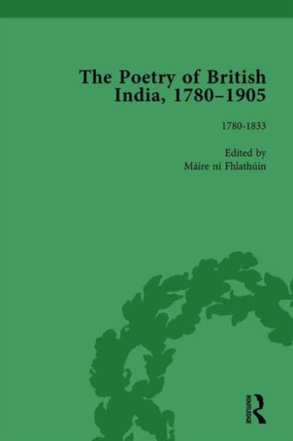 Book cover of: Poetry of British India, 1780–1905 Vol 1. By: Maire ni Fhlathuin
