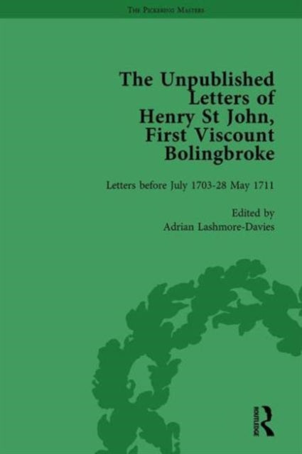Book cover of: Unpublished Letters of Henry St John, First Viscount Bolingbroke Vol 1. By: Adrian Lashmore-Davies