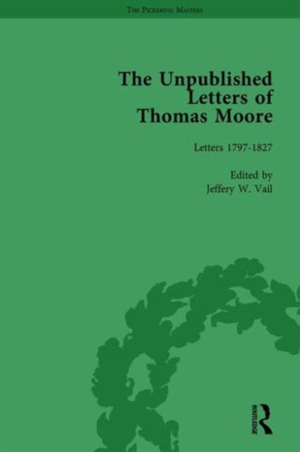 Book cover of: Unpublished Letters of Thomas Moore Vol 1. By: Jeffery W. Vail