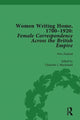 Book cover of: Women Writing Home, 1700-1920 Vol 5. By: Klaus Stierstorfer