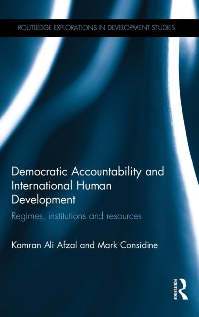 Book cover of: Democratic Accountability and International Human Development. By: Kamran Ali Afzal