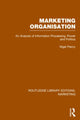 Book cover of: Marketing Organisation (RLE Marketing). By: Nigel Piercy